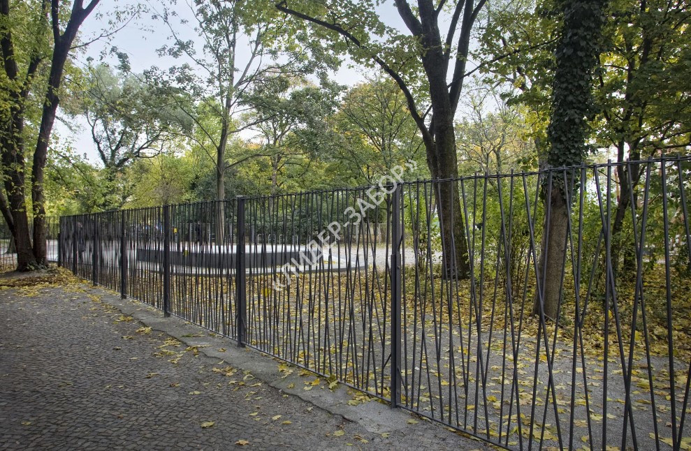 Цена Парковое ограждение для территории городского сквера в Москве Купить Парковое ограждение для территории городского сквера